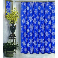 Шторка Carnation Home Fashions Shower Curtains Snow Flake