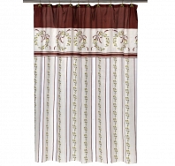 Шторка Carnation Home Fashions Shower Curtains Victorian Christmas