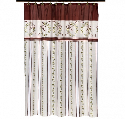 Шторка Carnation Home Fashions Shower Curtains Victorian Christmas FSC-VIC